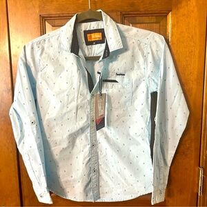 Selvas Exclusive Wear- Light Blue Kids Button Down Shirt